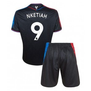 Crystal Palace Eddie Nketiah #9 Dětské Alternativní dres komplet 2024-25 Krátký Rukáv (+ trenýrky)